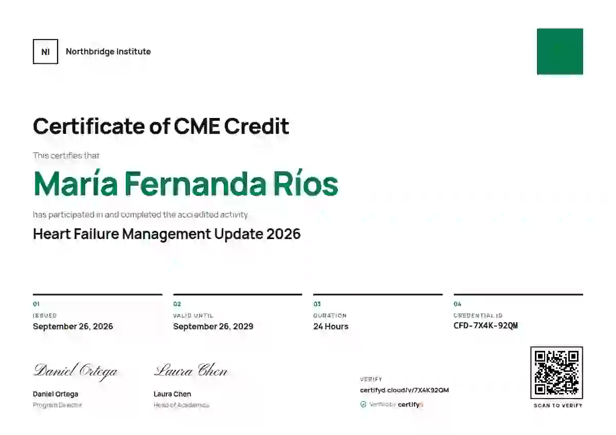 Swiss Grid Green healthcare and cme certificate template