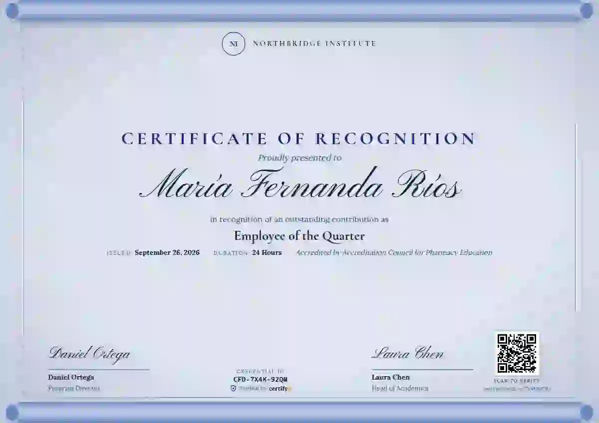 Scroll Parchment Dove No Wax employee recognition certificate template
