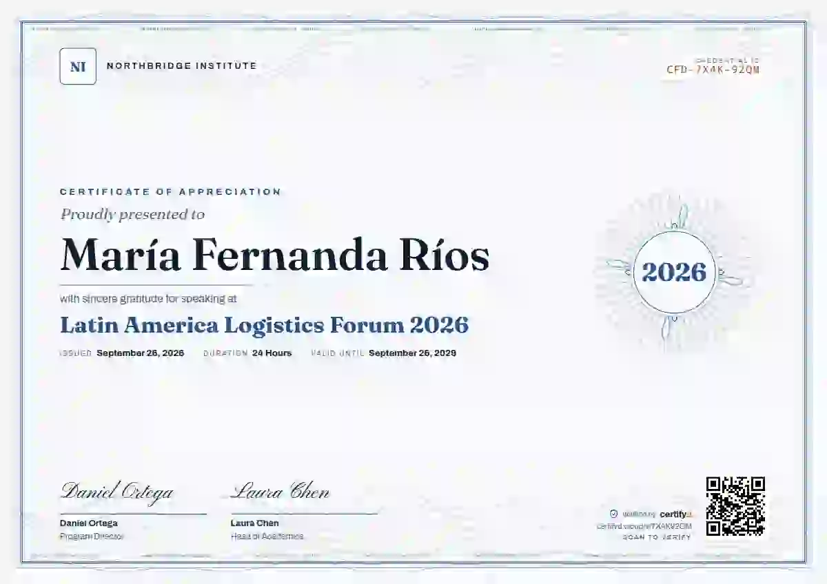 Plantilla de certificado Guilloche Graphite Bold Guilloche de ponente de conferencia