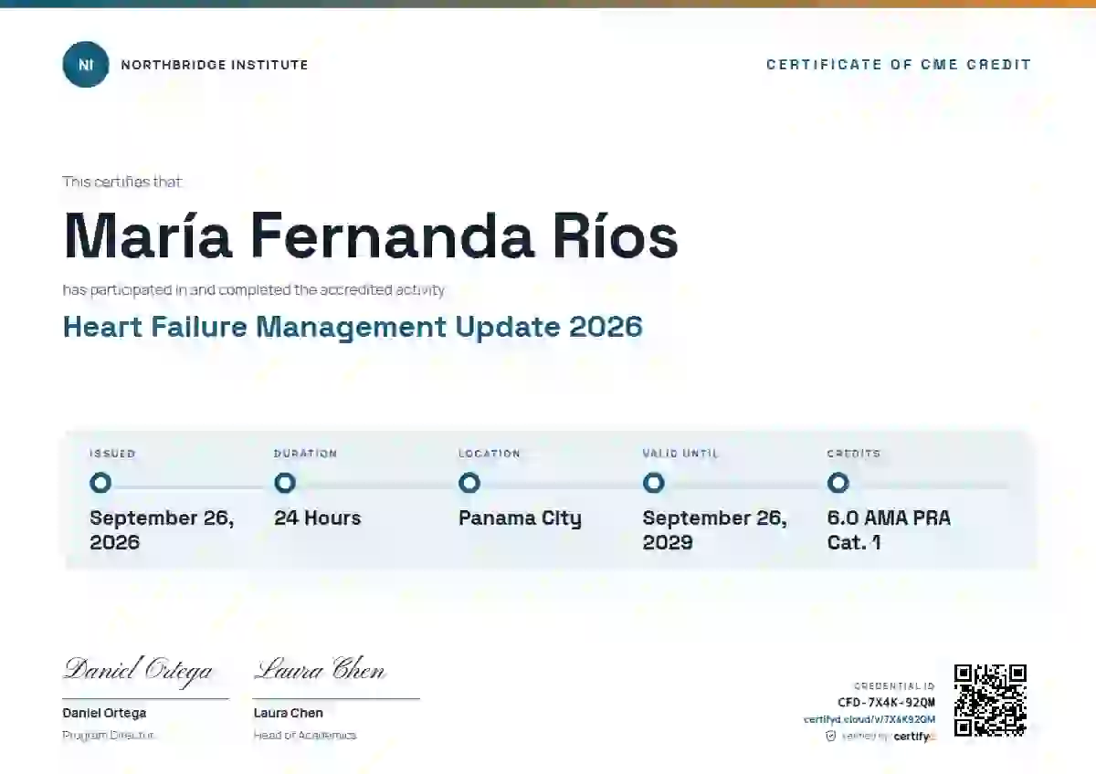 Plantilla de certificado Training Timeline Cerulean Thin Bar de salud y educación médica continua