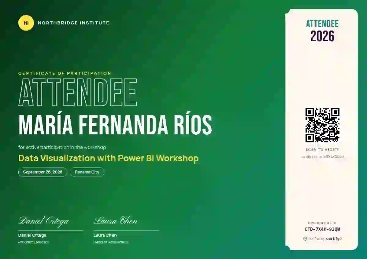 Plantilla de certificado Festival Jungle Plain de webinar y taller