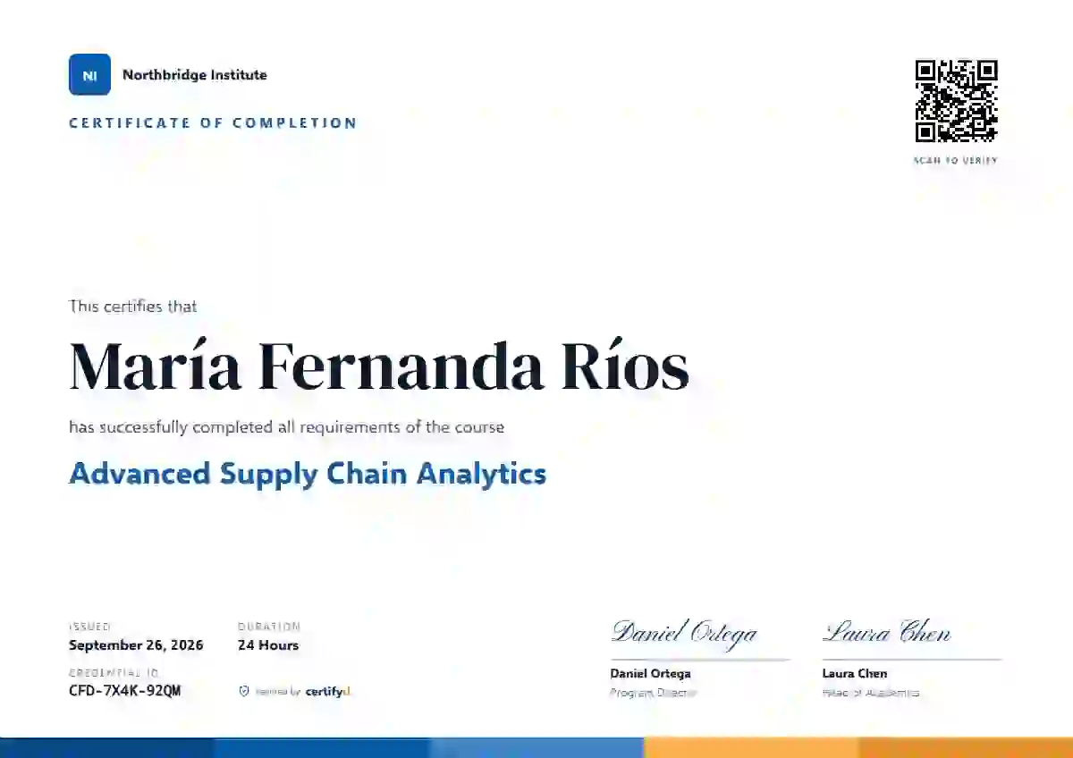 Horizon course completion certificate template
