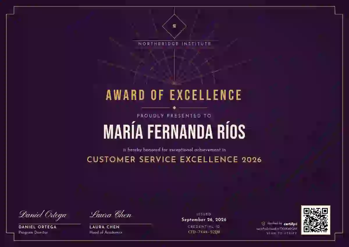 Plantilla de certificado Art Deco Aubergine Single Frame de premios y logros
