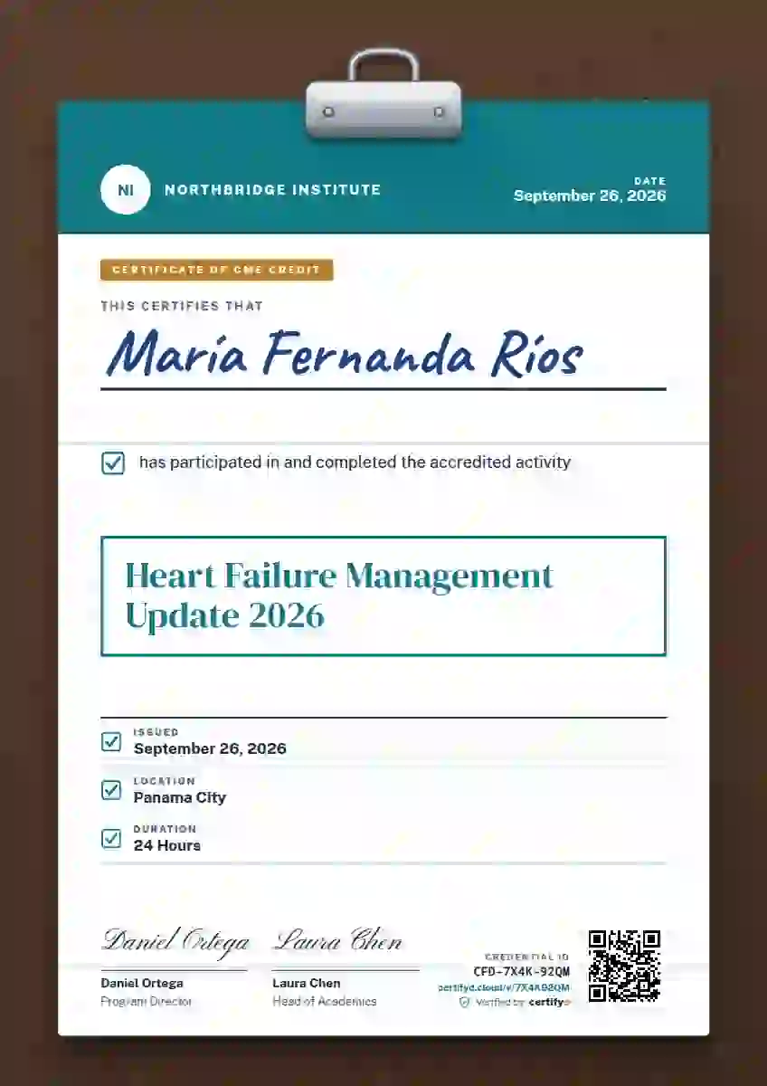Clipboard Chart healthcare and cme certificate template