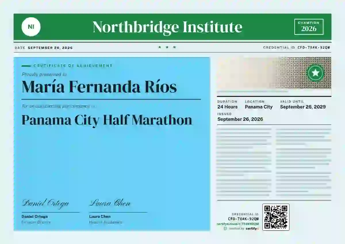 Newspaper Front Jade sports certificate template