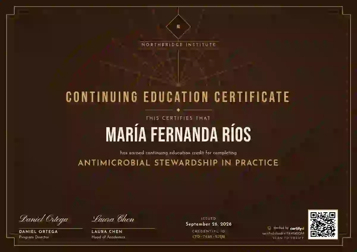 Plantilla de certificado Art Deco Bronze de educación continua