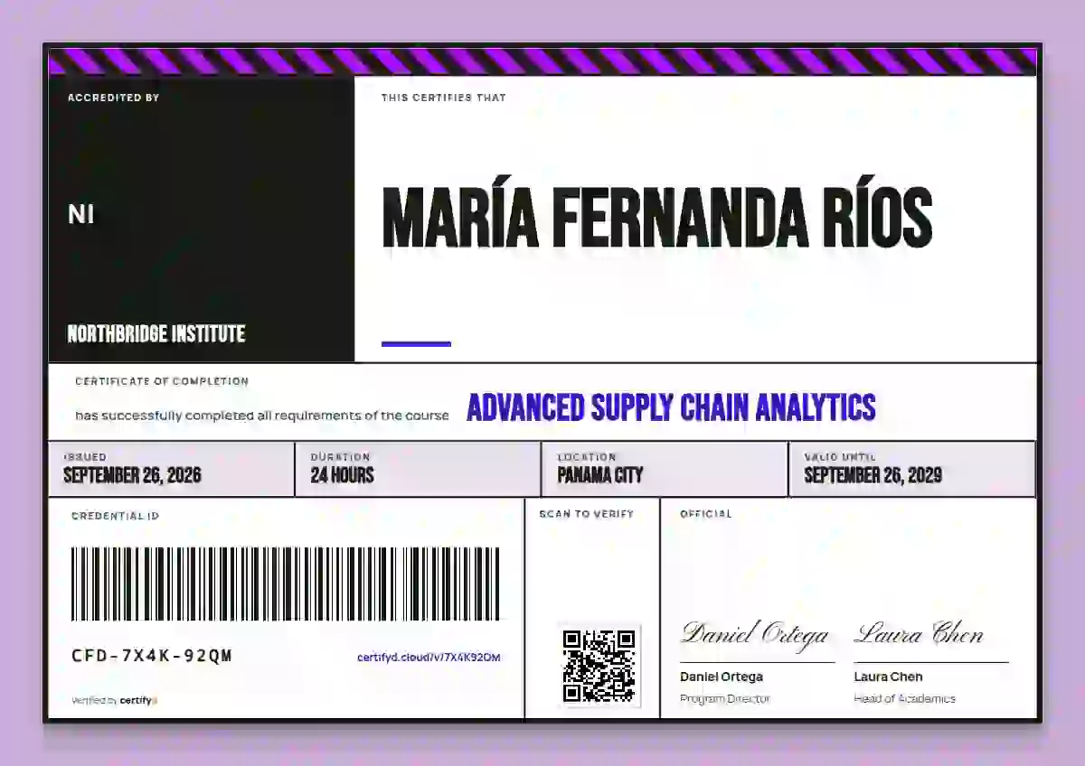Pallet Label Violet No Cell Numbers course completion certificate template