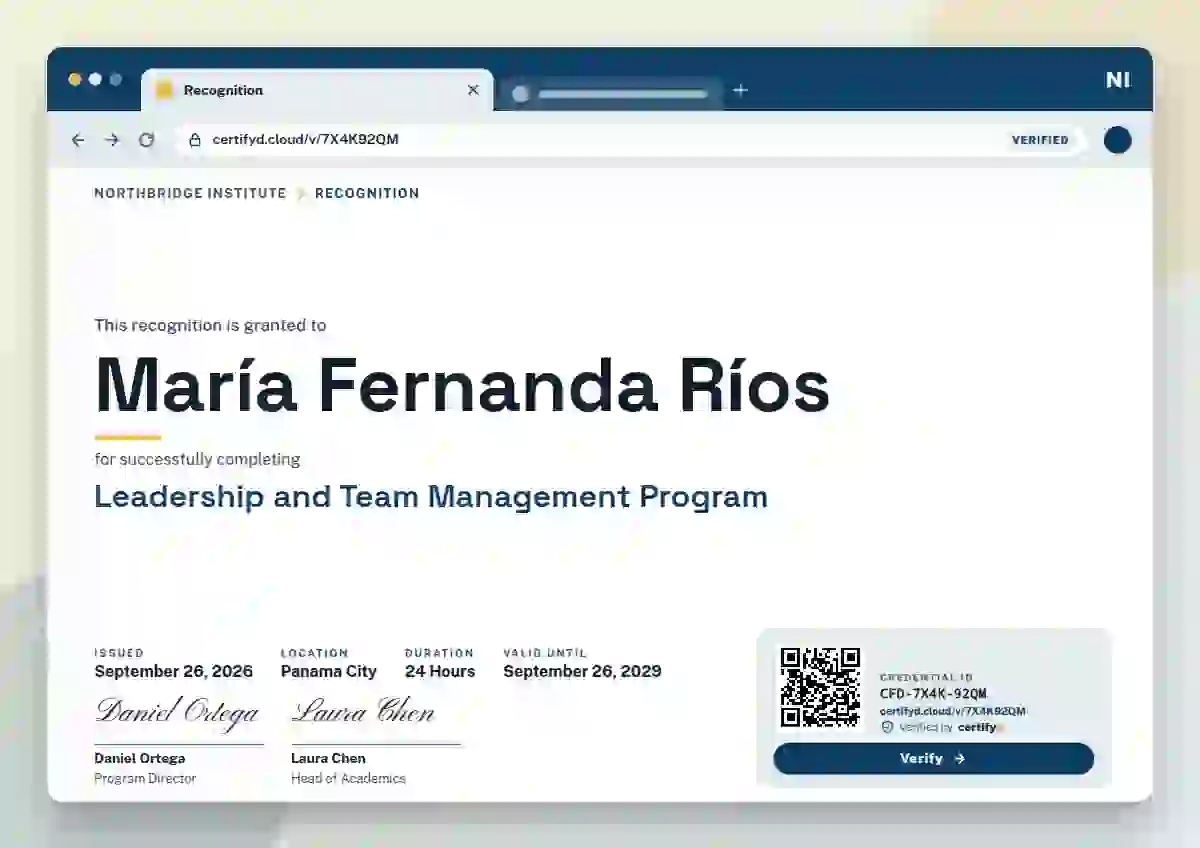 Browser Window Azure latin america certificate template