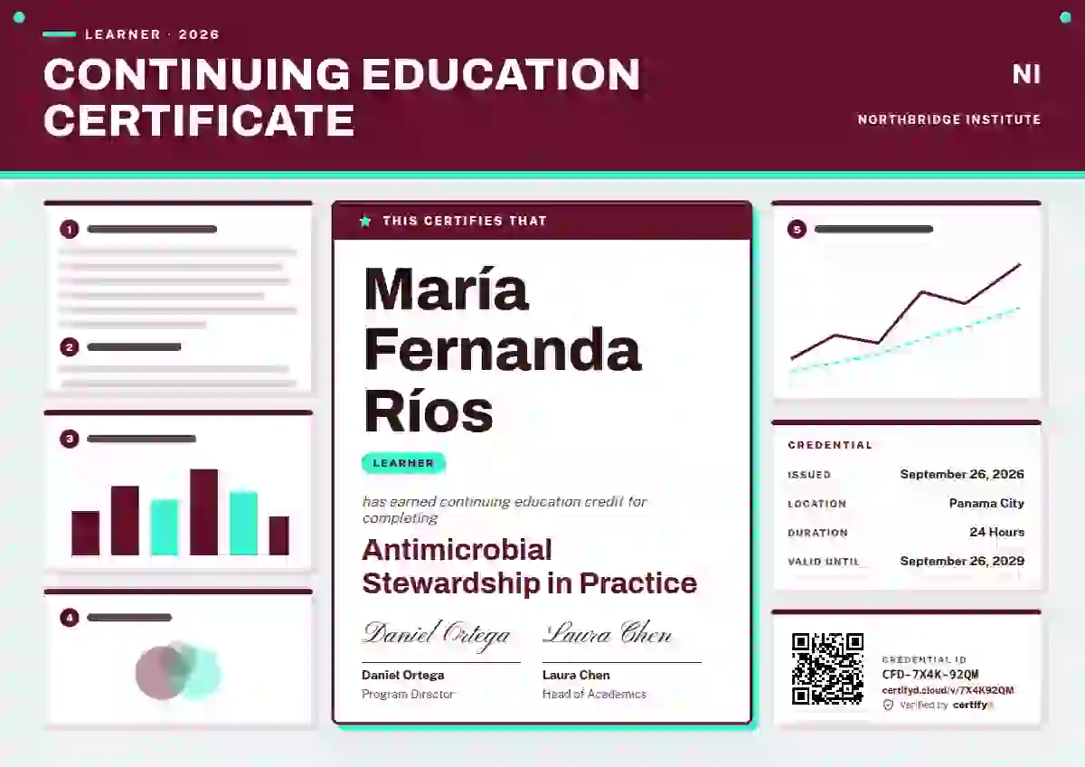Poster Session Ruby continuing education certificate template