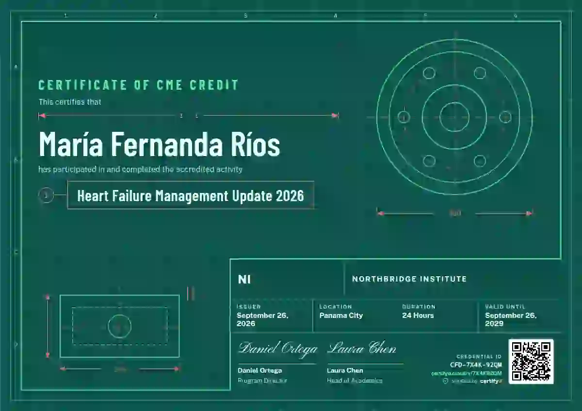 Workshop Blueprint Jade healthcare and cme certificate template