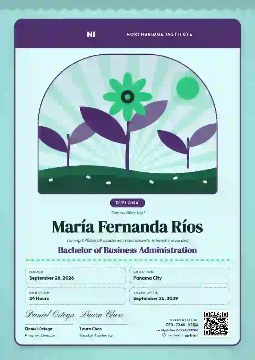 Seed Packet Amethyst No Tile Icons academic diploma certificate template