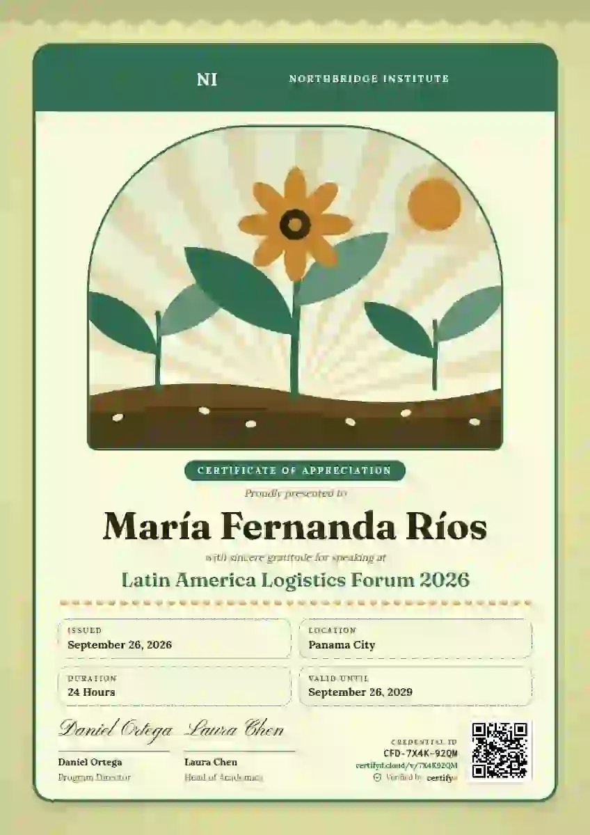 Seed Packet Jade No Tile Icons conference speaker certificate template