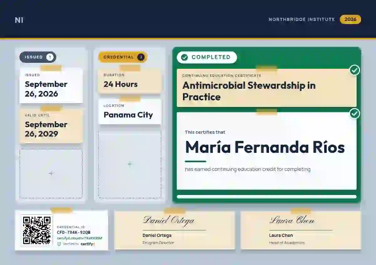 Kanban Board Jade continuing education certificate template