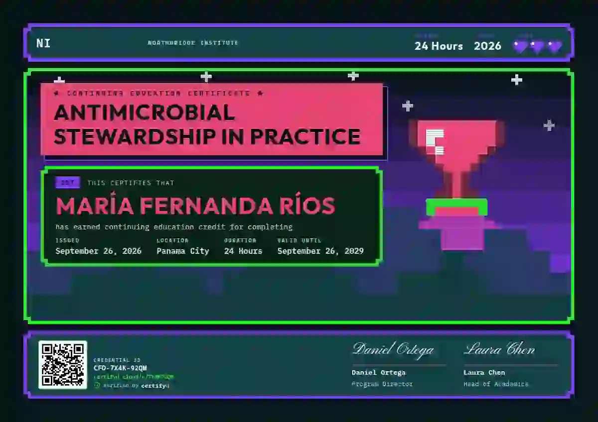 Pixel Arcade Ruby continuing education certificate template