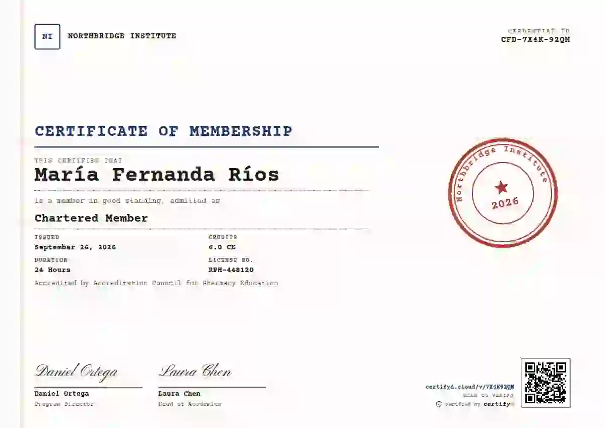 Rubber Stamp Red Ink Ruled membership certificate template
