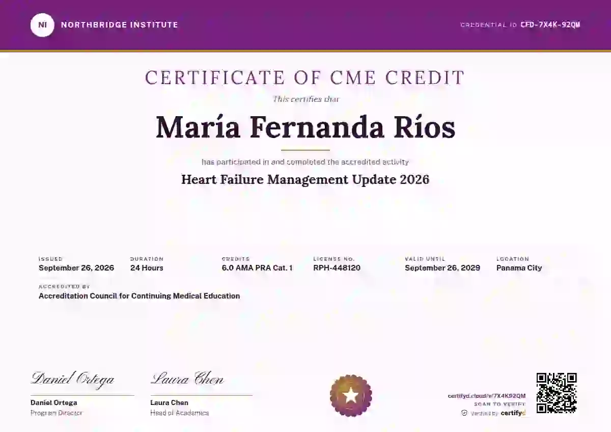 Plantilla de certificado Diploma Subfields Plum de salud y educación médica continua