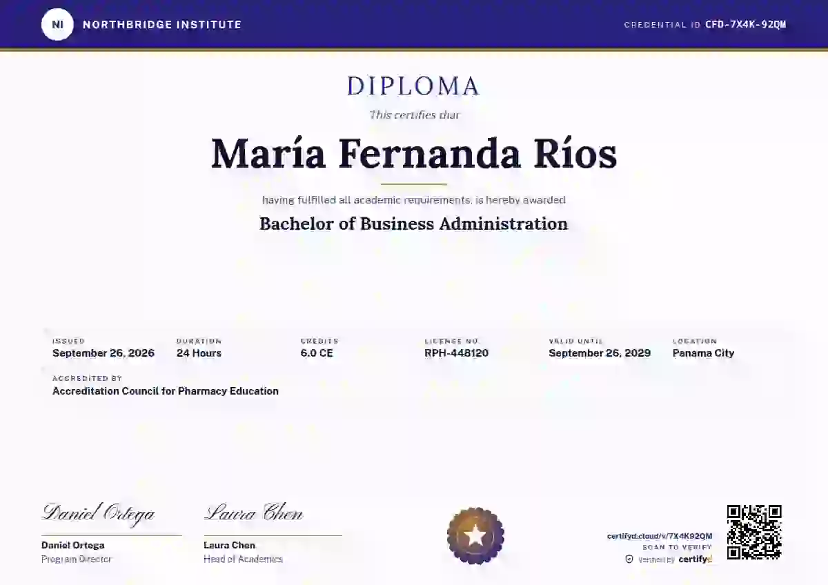 Diploma Subfields Indigo academic diploma certificate template
