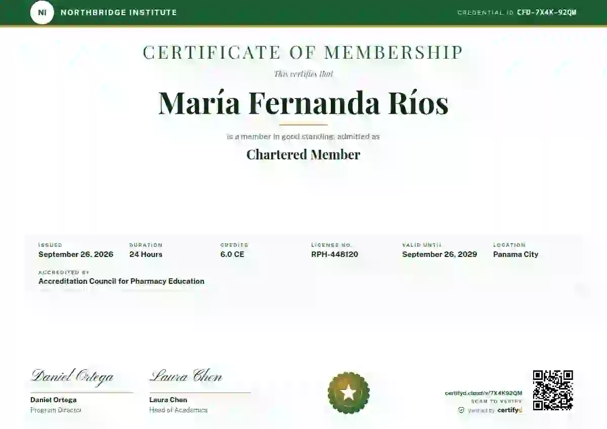 Plantilla de certificado Diploma Subfields Forest de membresía
