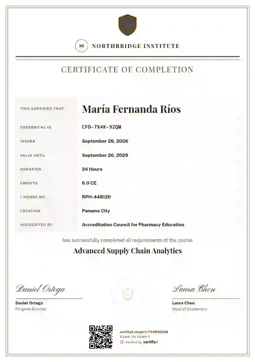 Civic Ledger Saffron course completion certificate template