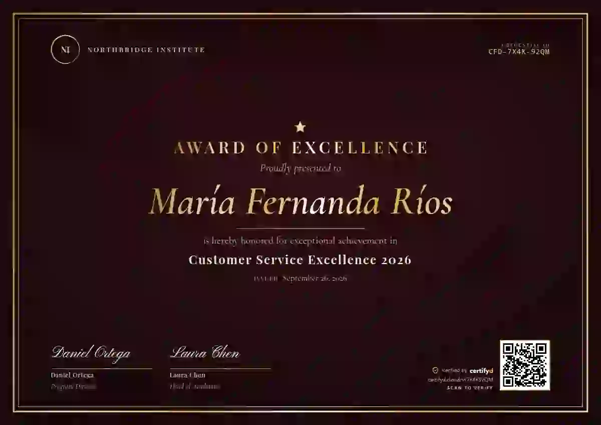 Plantilla de certificado Luxury Foil Ruby Gold de premios y logros