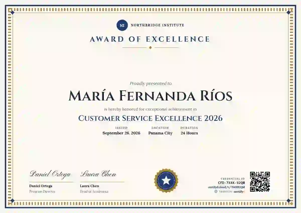 Double Frame Diploma Sapphire awards and achievement certificate template