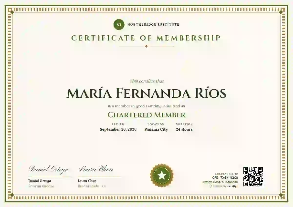 Double Frame Diploma Lime membership certificate template