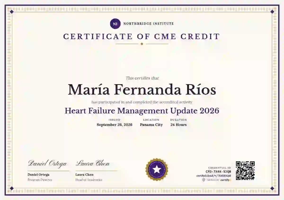 Plantilla de certificado Double Frame Diploma Violet de salud y educación médica continua