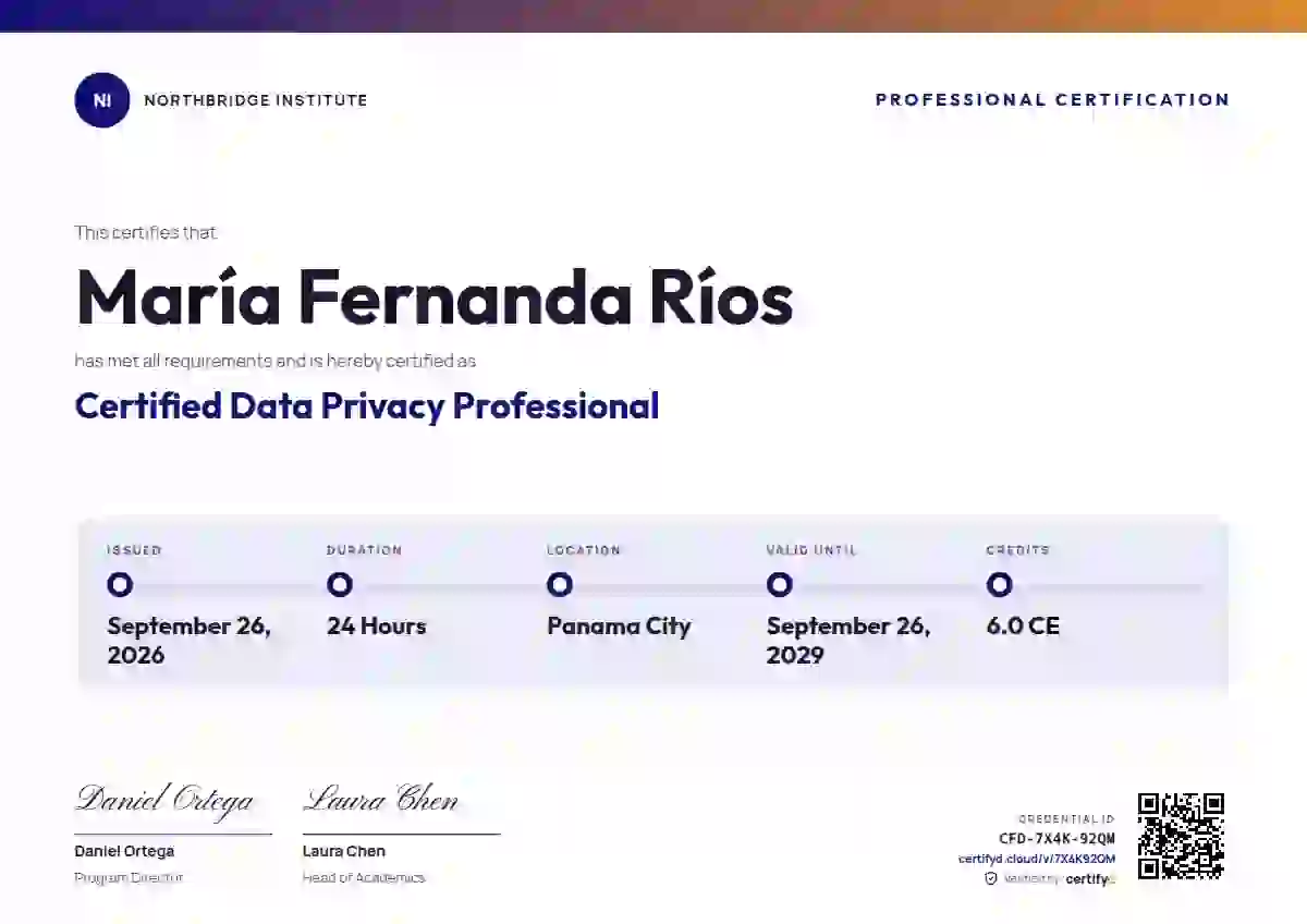 Plantilla de certificado Training Timeline Ultramarine de certificación profesional