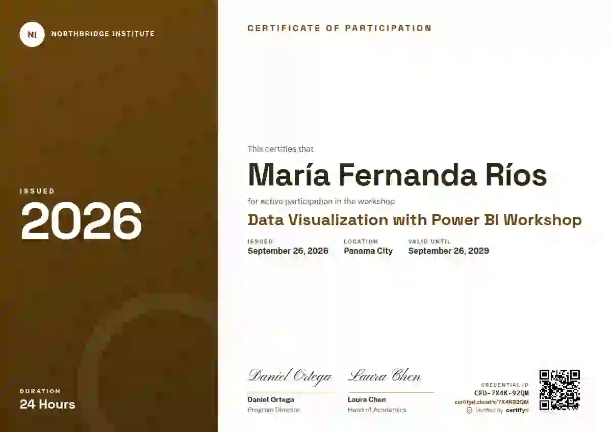 Level Ladder Amber webinar and workshop certificate template