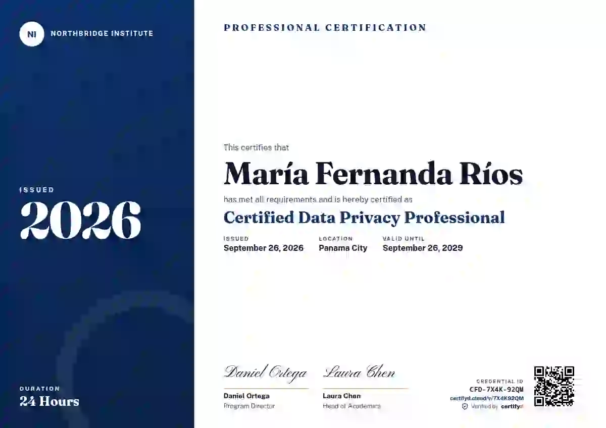 Level Ladder Azure professional certification certificate template