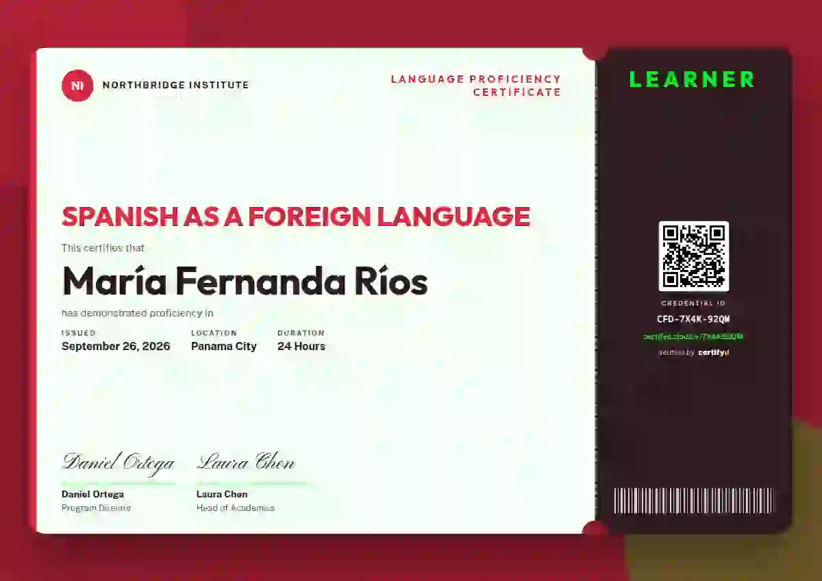 Workshop Ticket Ruby language proficiency certificate template