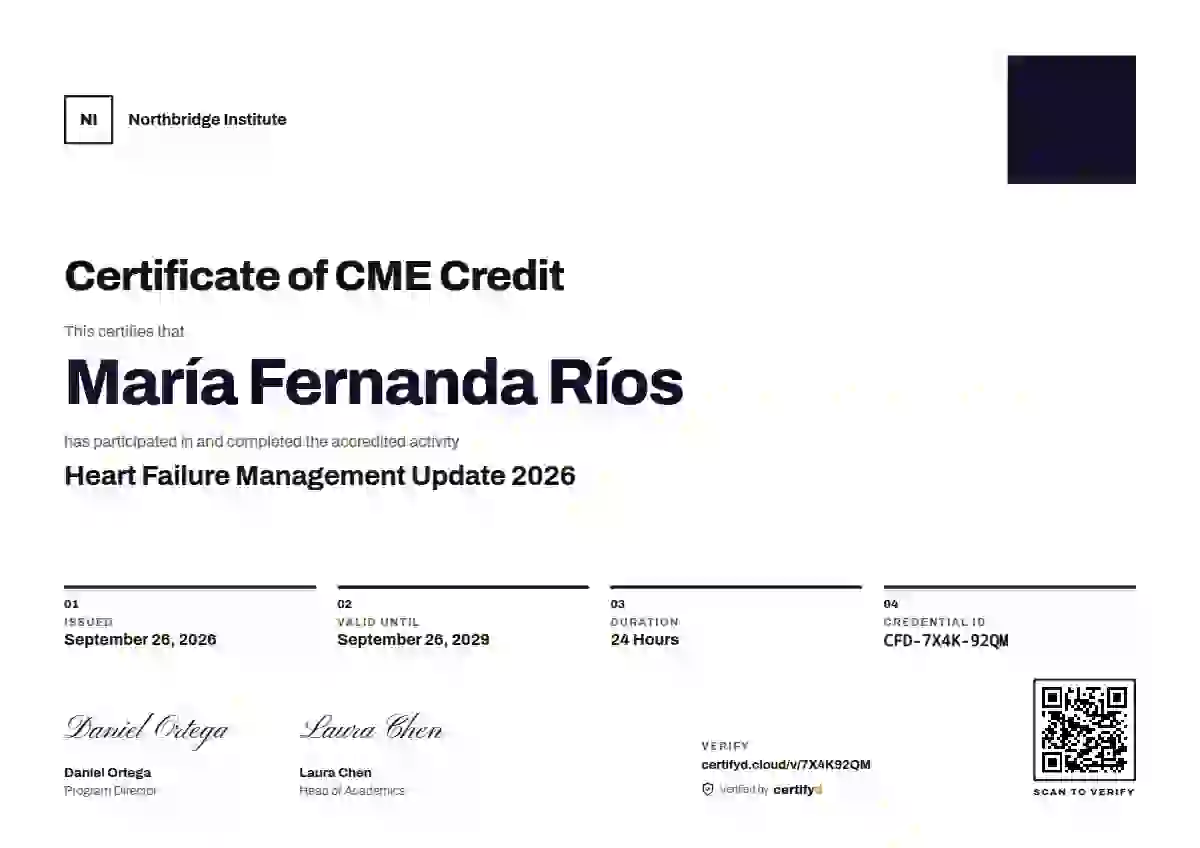 Swiss Grid Ultramarine healthcare and cme certificate template