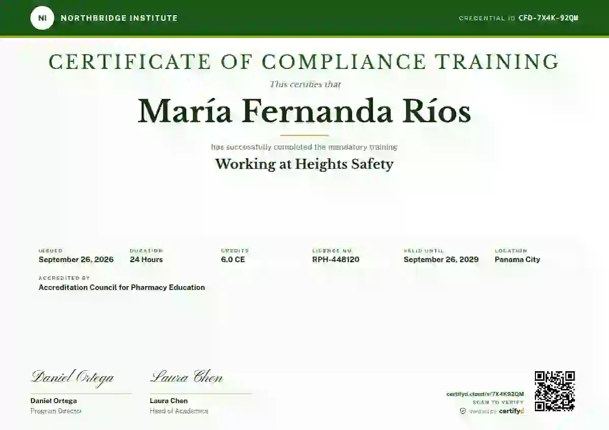 Plantilla de certificado Diploma Subfields Meadow de cumplimiento y seguridad