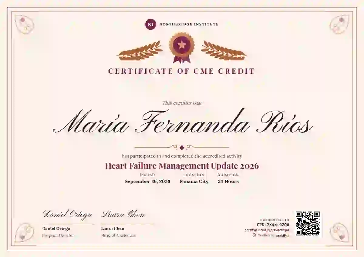 Diploma de Honor Raspberry healthcare and cme certificate template