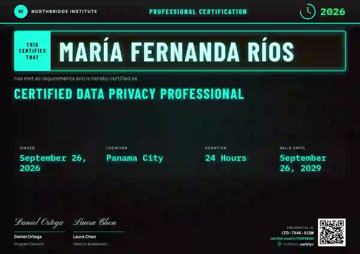Scoreboard Seafoam professional certification certificate template
