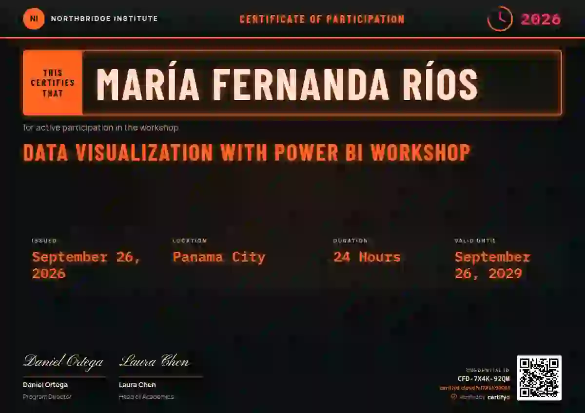 Scoreboard Vermilion webinar and workshop certificate template