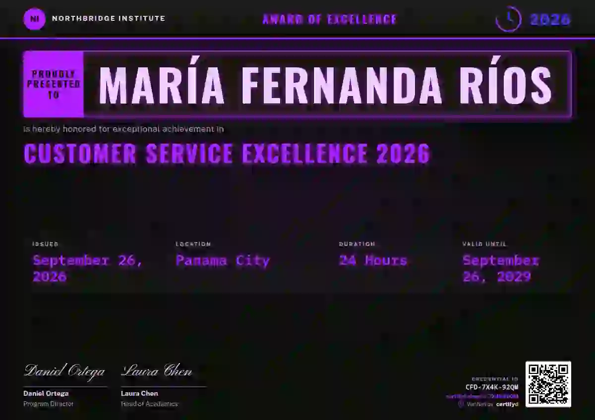 Plantilla de certificado Scoreboard Orchid de premios y logros