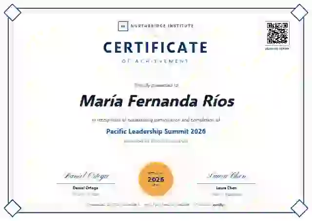 Plantilla de certificado Heritage de asistencia a eventos
