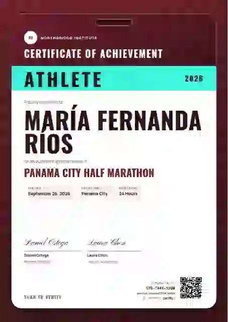 Speaker Pass Ruby Narrow Margin sports certificate template