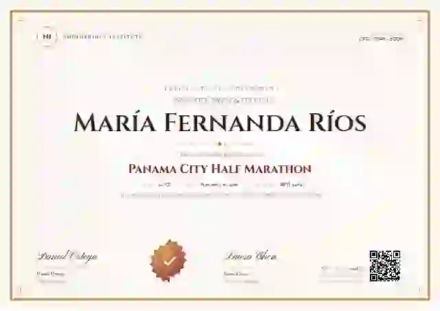 Classic Seal Burgundy Heavy sports certificate template