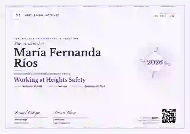 Guilloche Amethyst Faint Guilloche compliance and safety certificate template