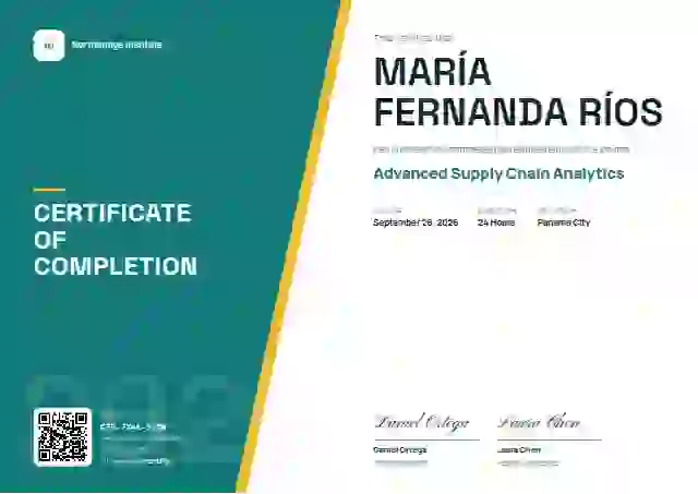 Split Panel Lagoon Steep Cut course completion certificate template