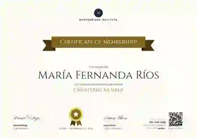 Ribbon Banner Marigold Soft membership certificate template
