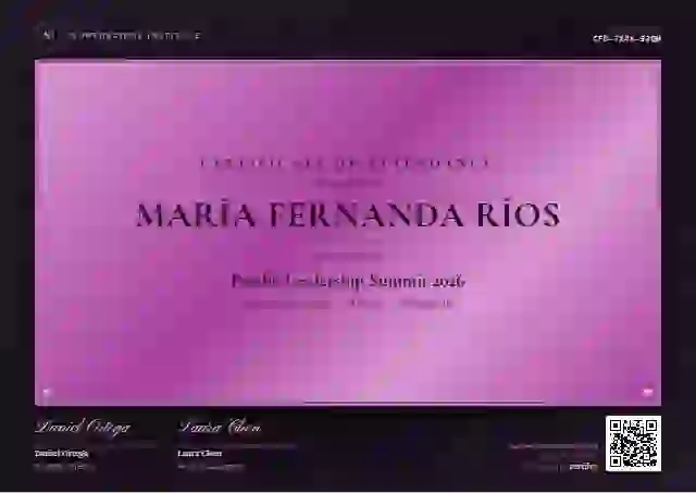 Award Plaque Fuchsia Cormorant Lora event attendance certificate template