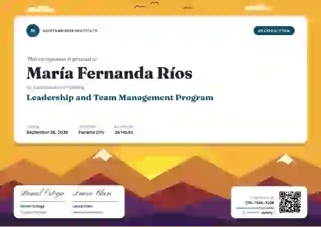 Sol Mural Cerulean No Rays latin america certificate template