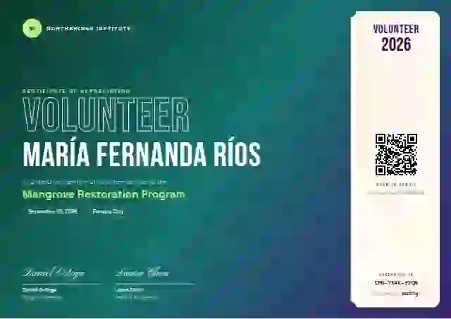 Festival Neon Plain volunteer appreciation certificate template