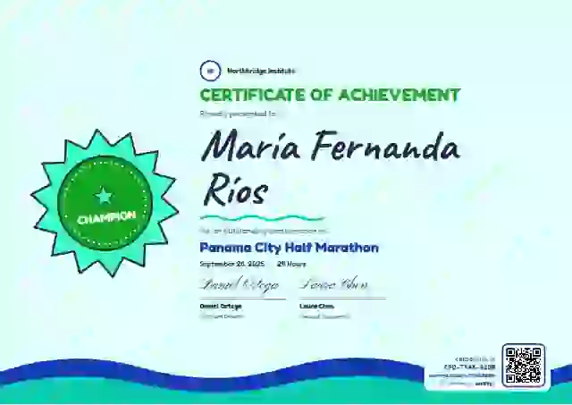 Kids Achievement Meadow No Stars sports certificate template