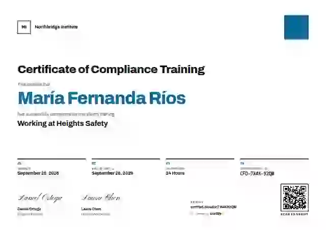 Swiss Grid Sky Large Square compliance and safety certificate template