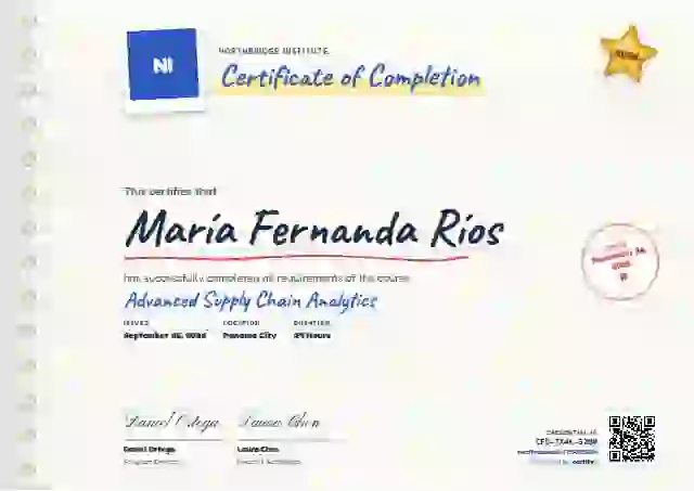 Notebook Page Sapphire Bare Page course completion certificate template