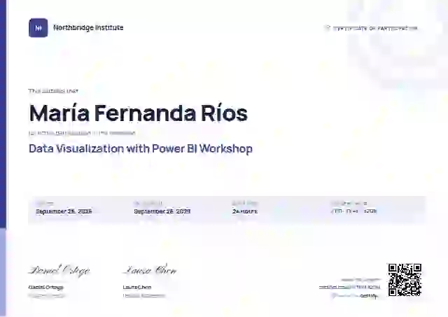 Corporate Clean Indigo webinar and workshop certificate template